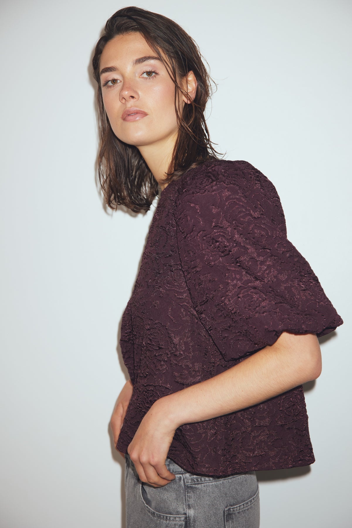 NOELLA N-Shelly Blouse Winetasting