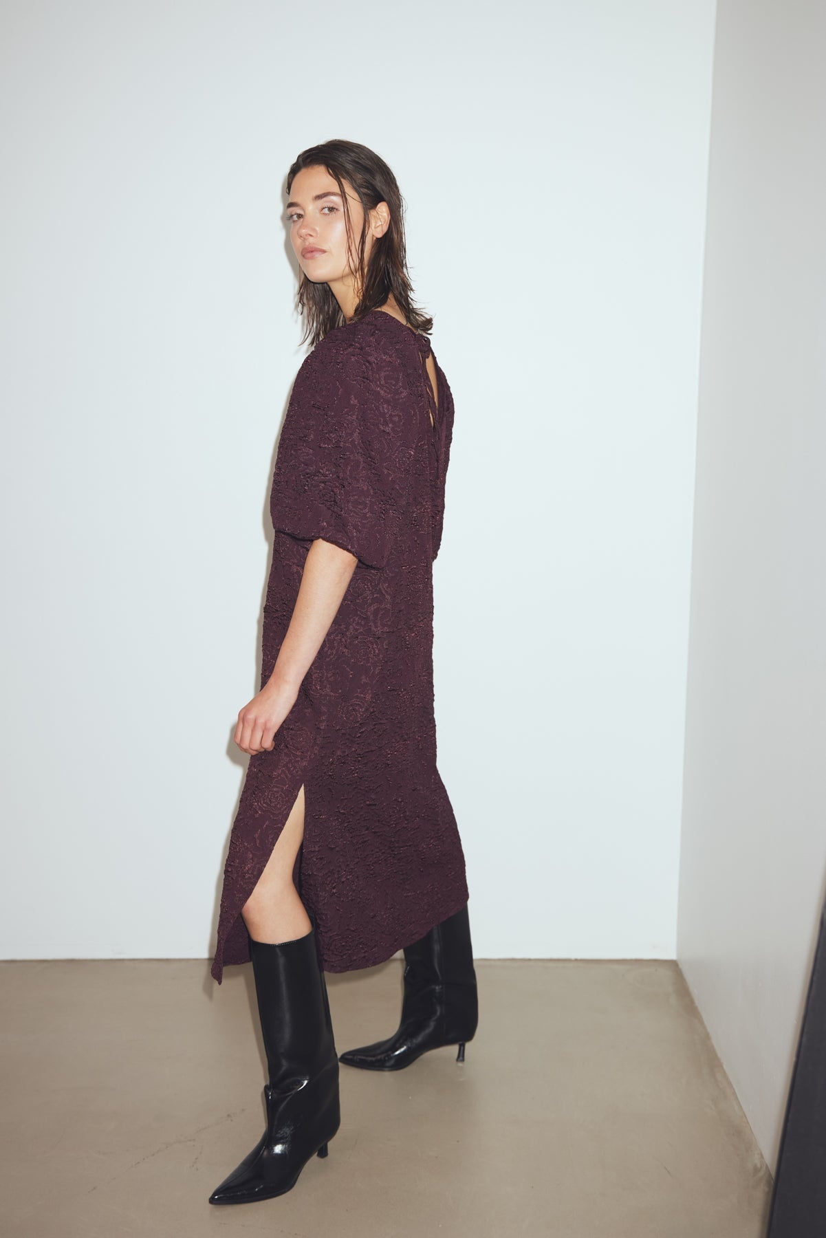 NOELLA N-Pastis Long Dress Winetasting