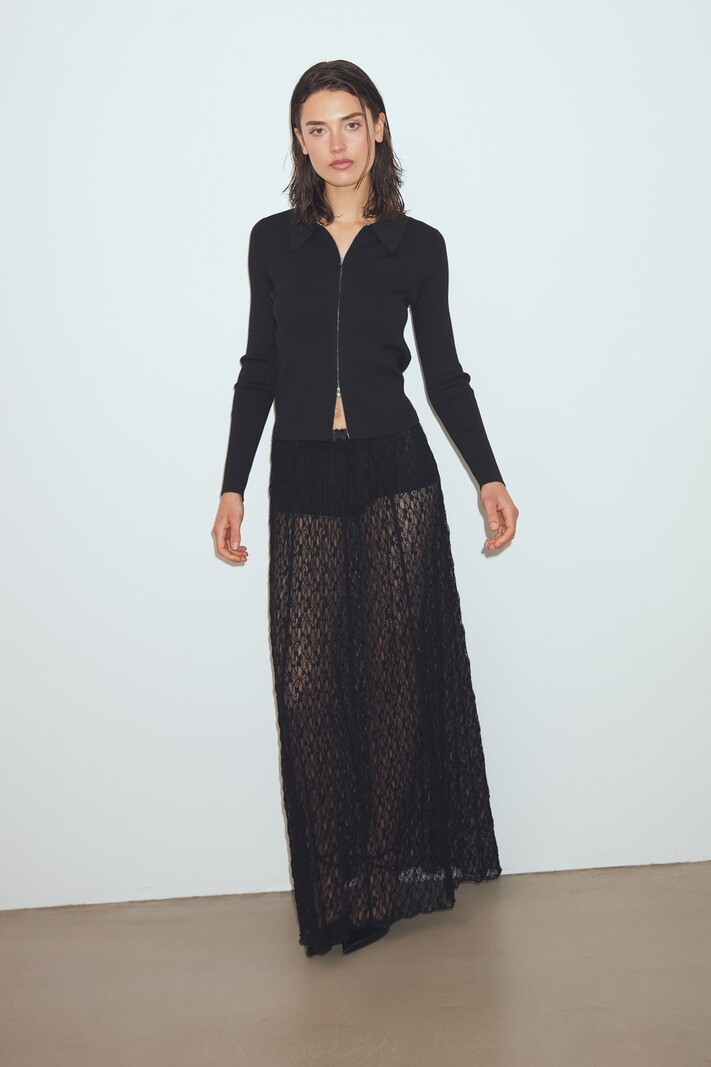 NOELLA N- Lexanne Skirt Black Lace