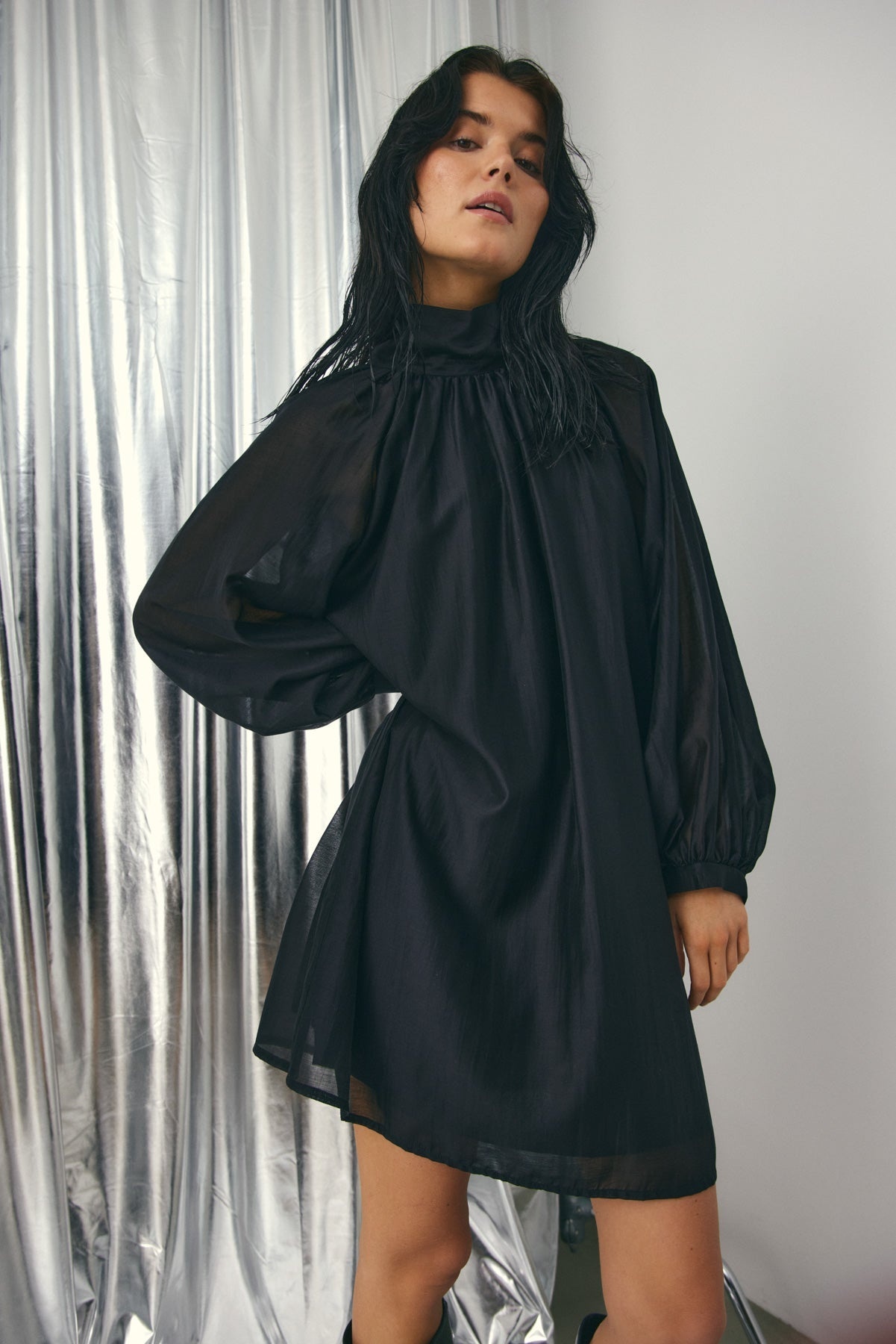 NOELLA Lorenia Dress Black