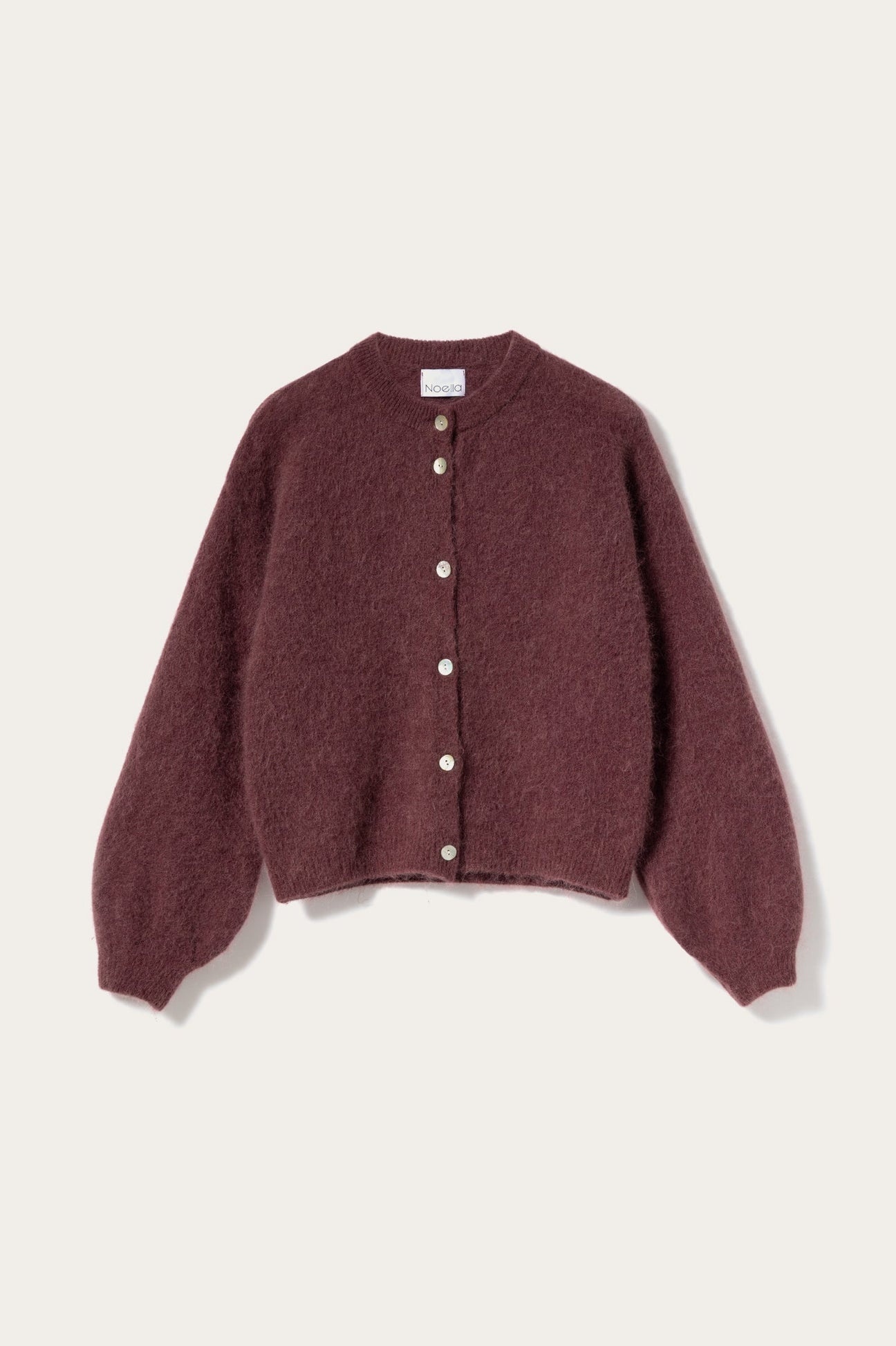 NOELLA Kae Knit Cardigan Rust