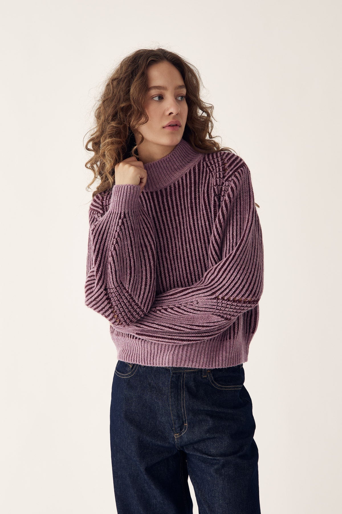 NOELLA Lassie Knit Burgundy