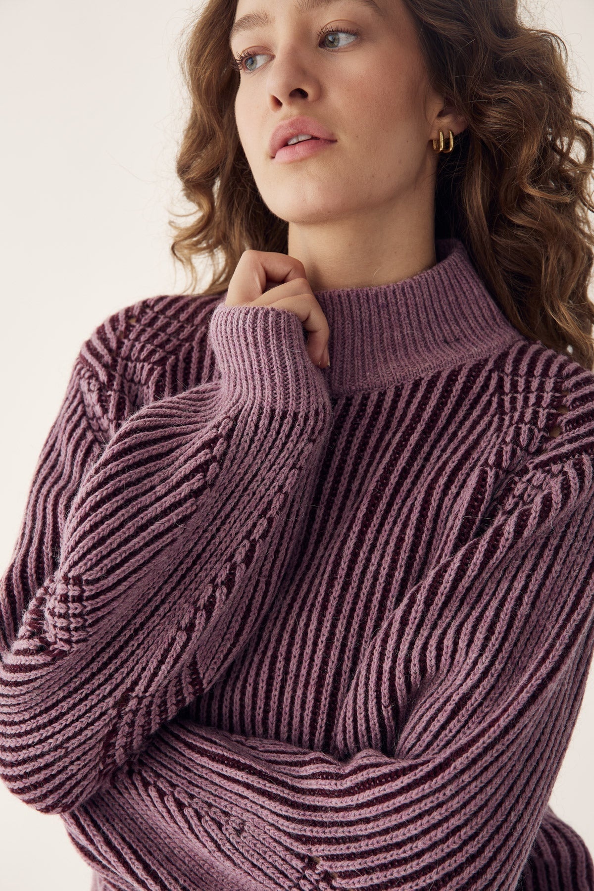 NOELLA Lassie Knit Burgundy