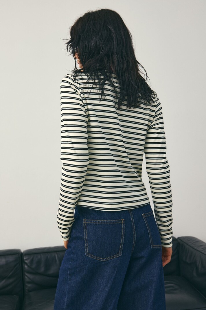 NOELLA Luane Top Caryll Black Stripe