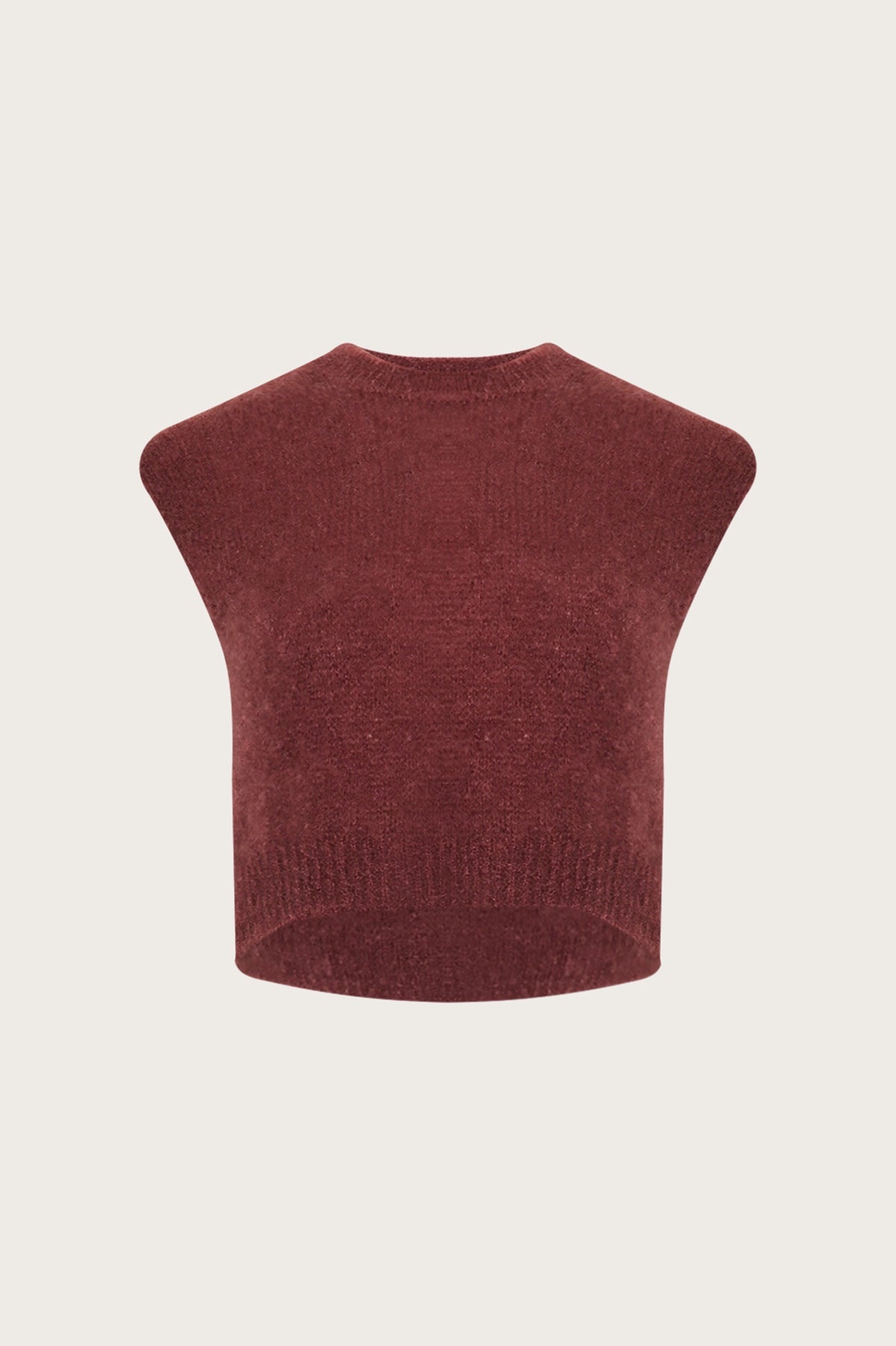 NOELLA Lelia Knit Burgundy Debardeur
