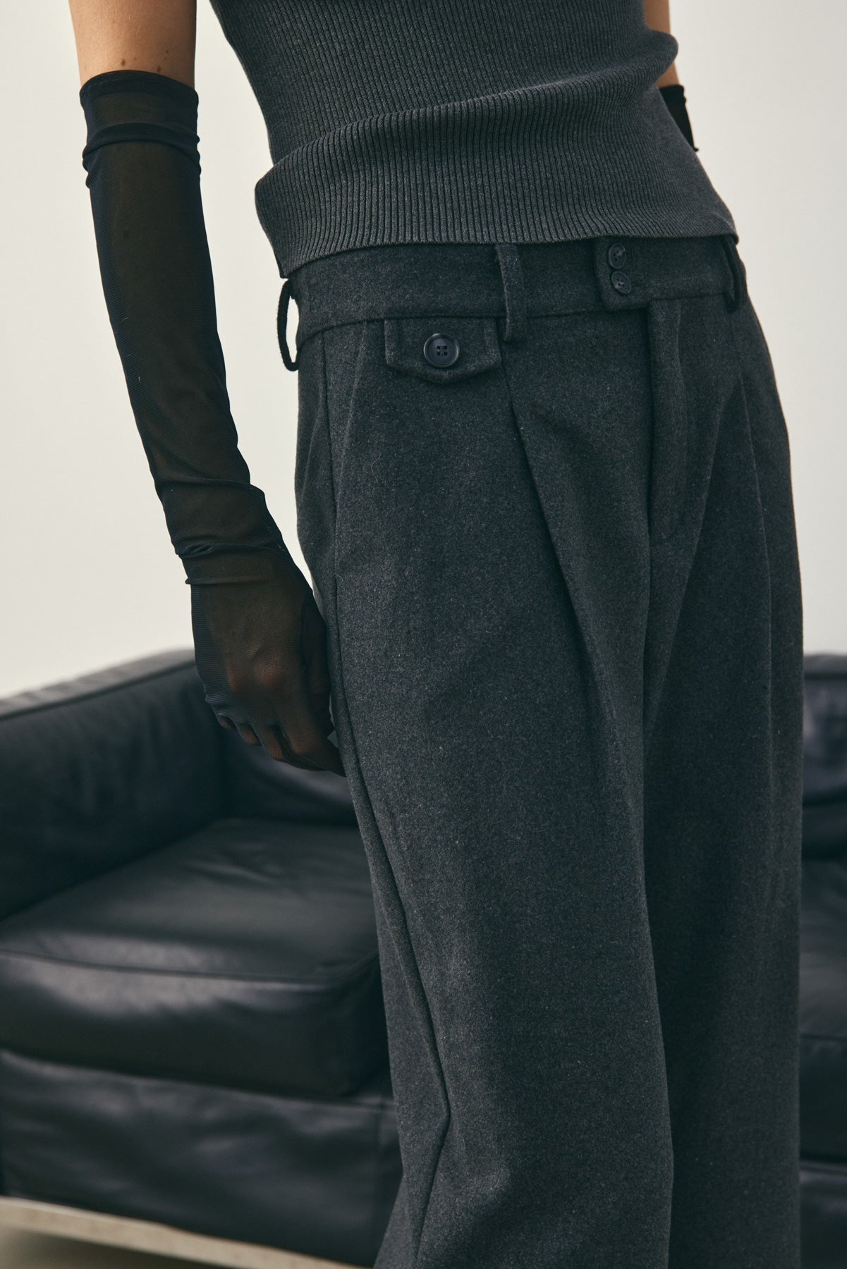 NOELLA Joann Pants Melange Grey