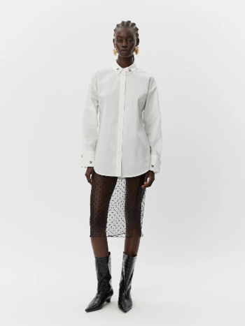 SOFIE SCHNOOR FrancessW Skirt Black Dots