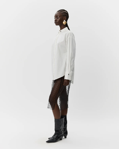 SOFIE SCHNOOR FrancessW Skirt Black Dots