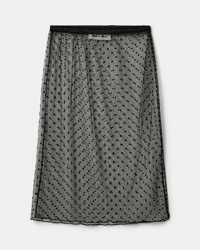 SOFIE SCHNOOR FrancessW Skirt Black Dots