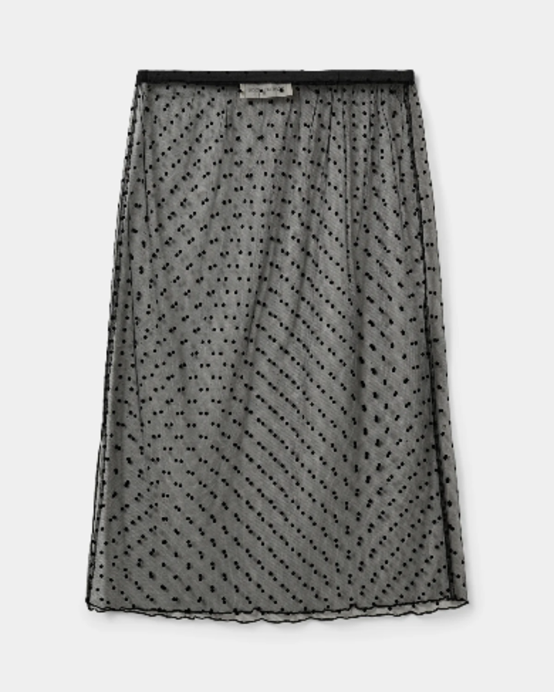 SOFIE SCHNOOR FrancessW Skirt Black Dots