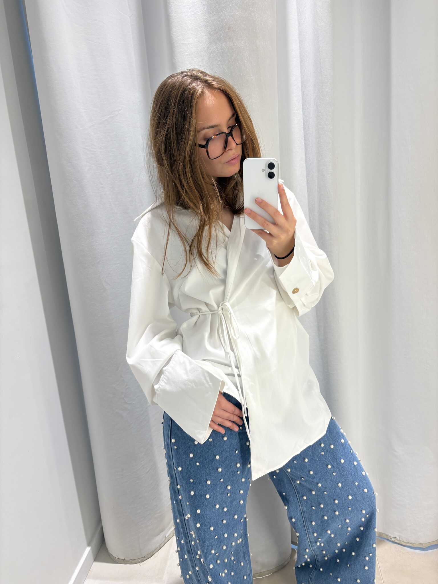 MM Sally Blouse White