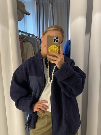 MM Yeliz Fleece Jacket Navy