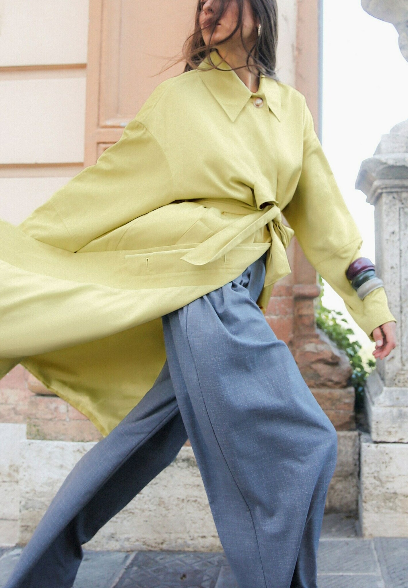 EDITED Sabeth Coat - Geel