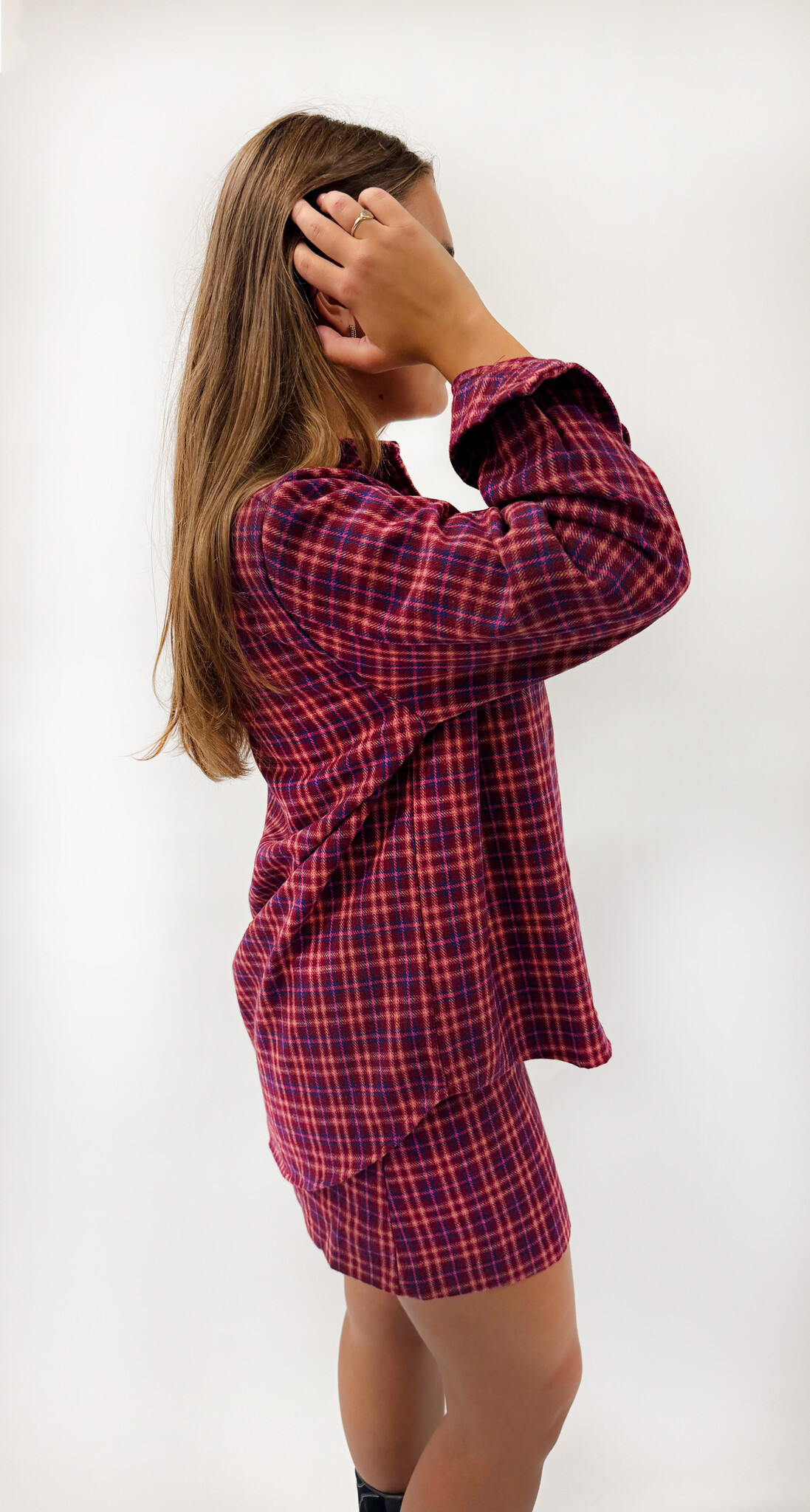 MM Romy Jacket Checkered Pink