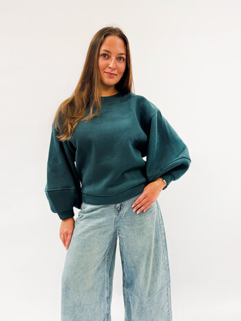 North Sweater Dark Green TU