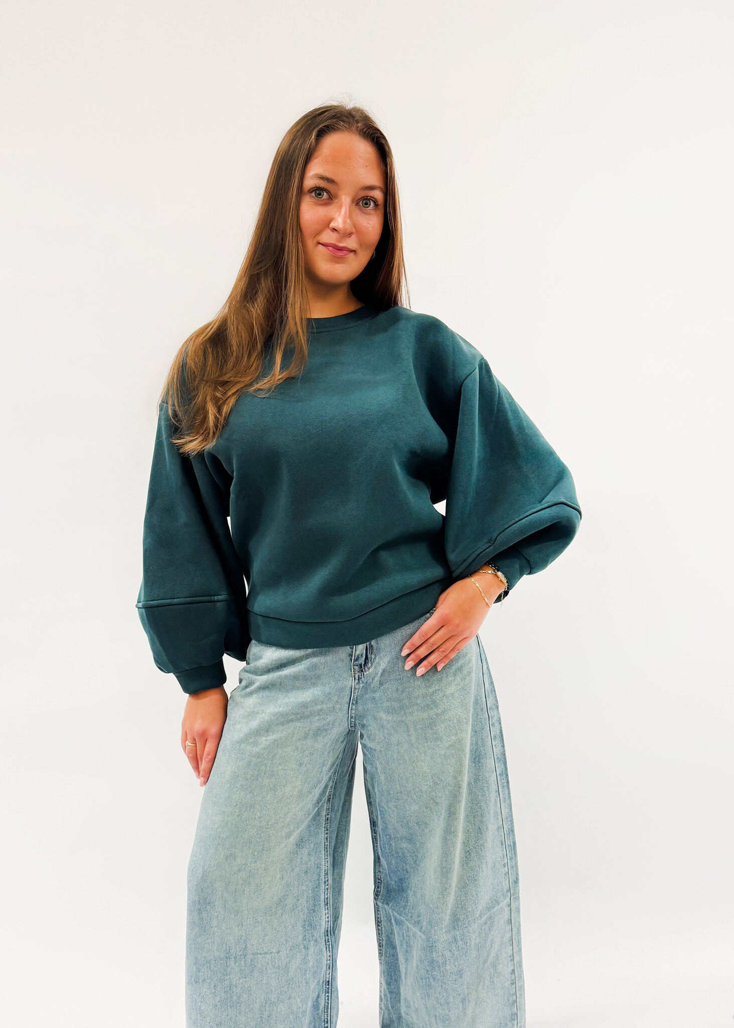 North Sweater Dark Green TU