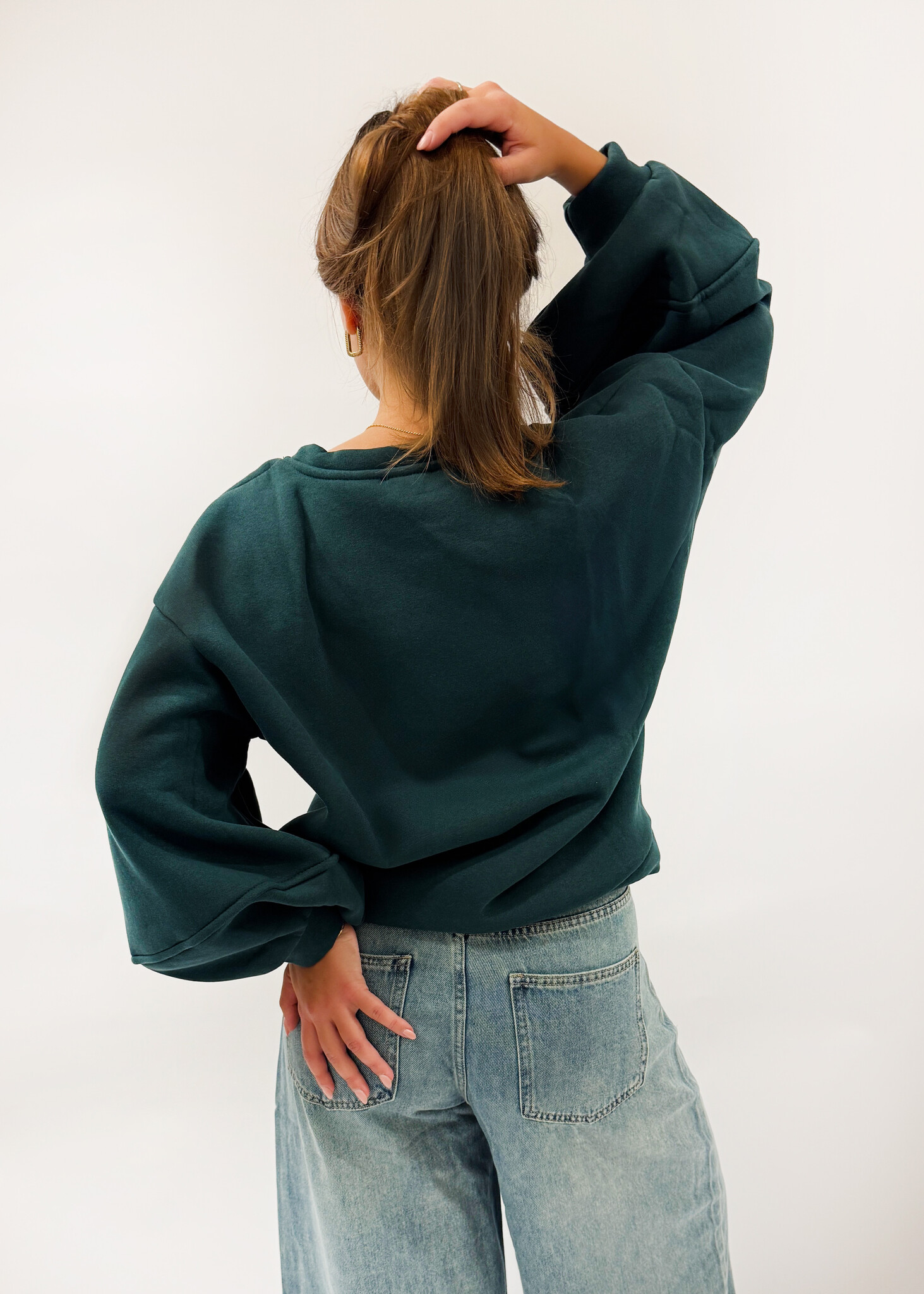 North Sweater Dark Green TU