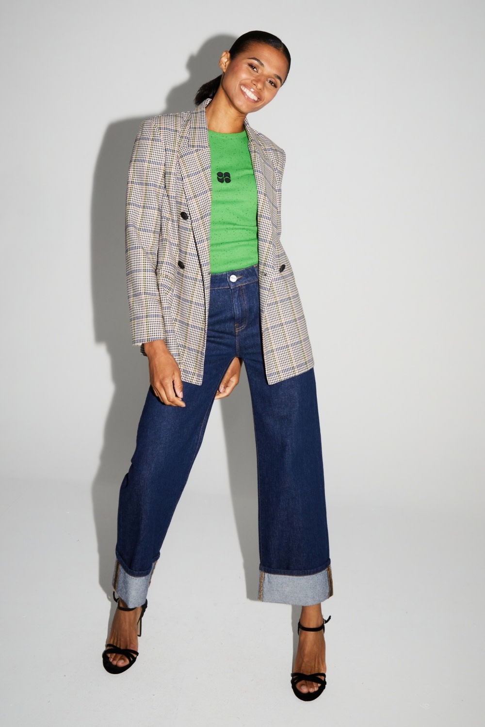 IMPREVU Denim Straight Blue Brut