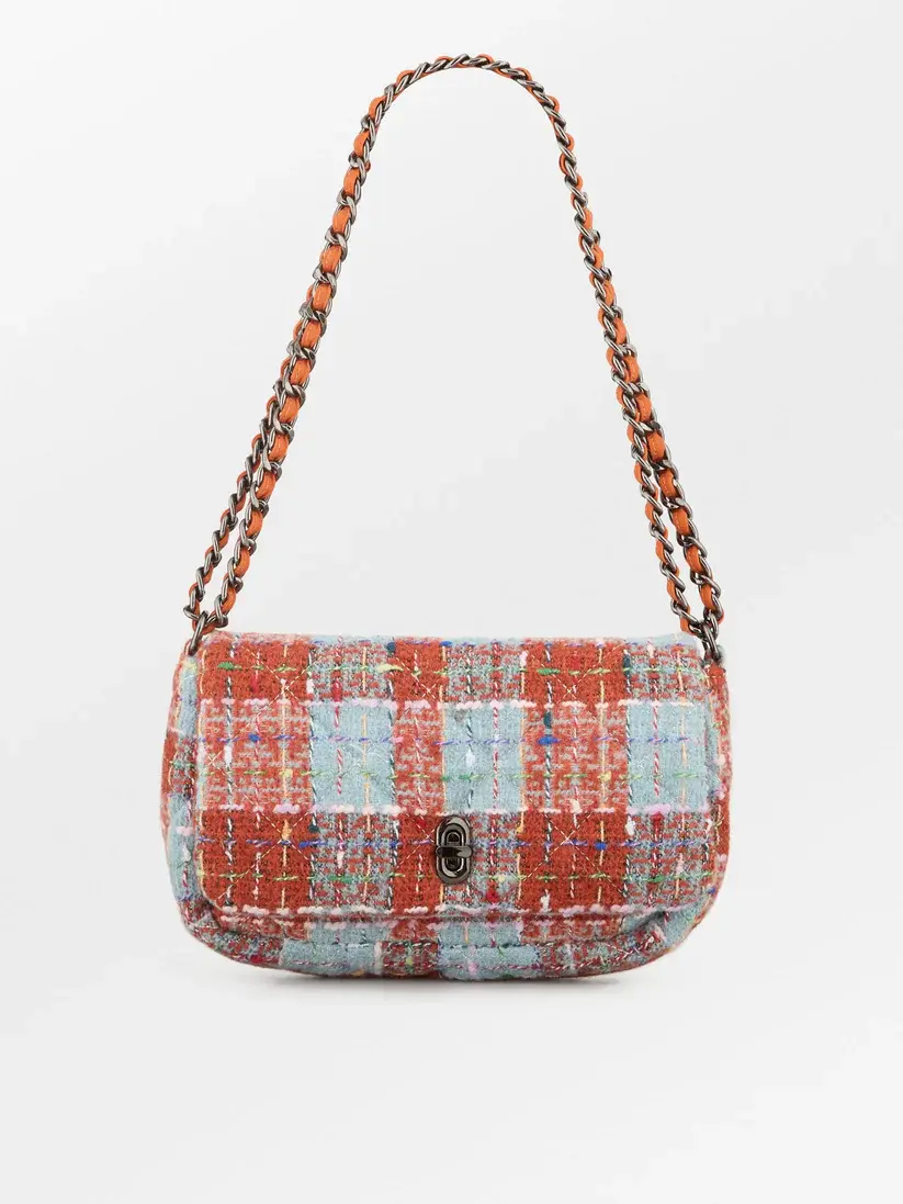 MM Beau Checked Hollis Bag