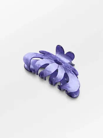 BECK SONDERGAARD Marbie Magnolia Hair Claw Purple