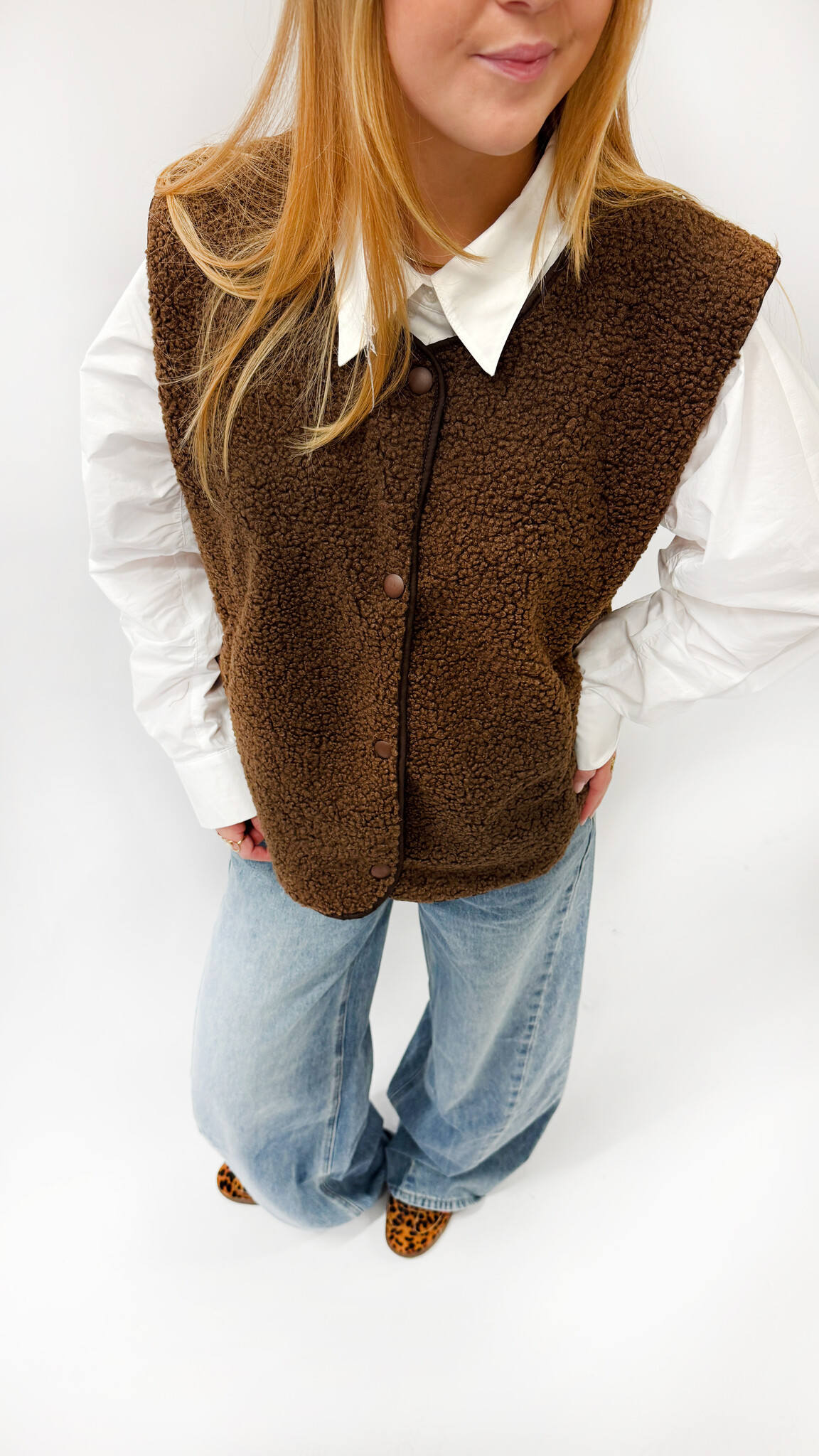 MM Olly Veste Teddy Brown