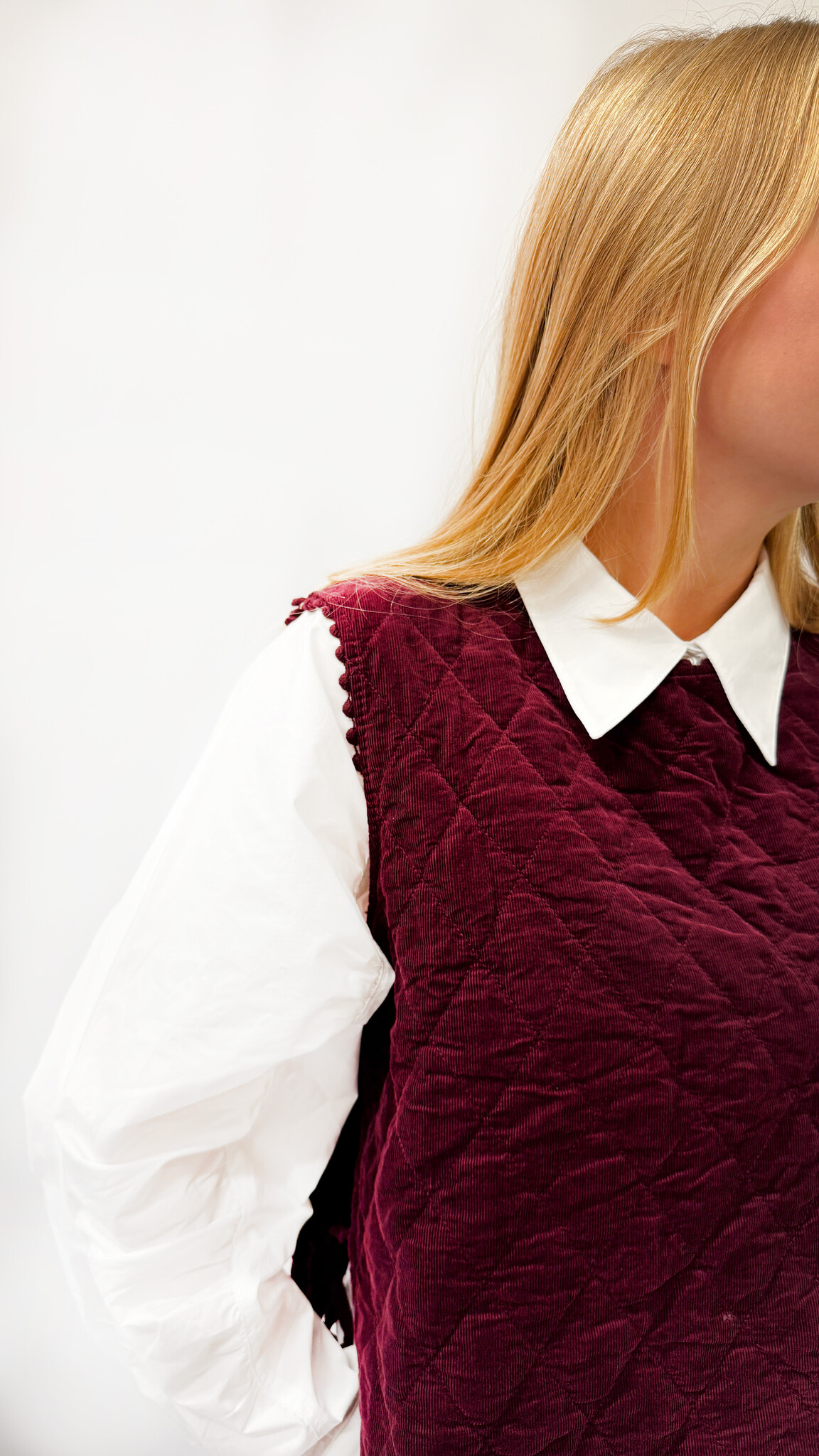 MM Maureen Top Burgundy TU