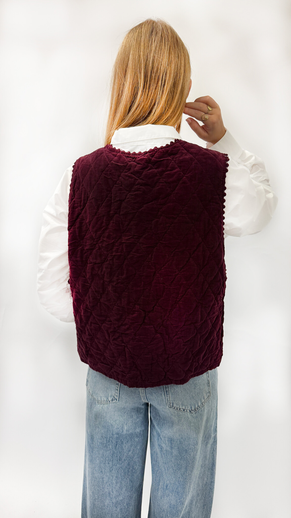 MM Maureen Top Burgundy TU