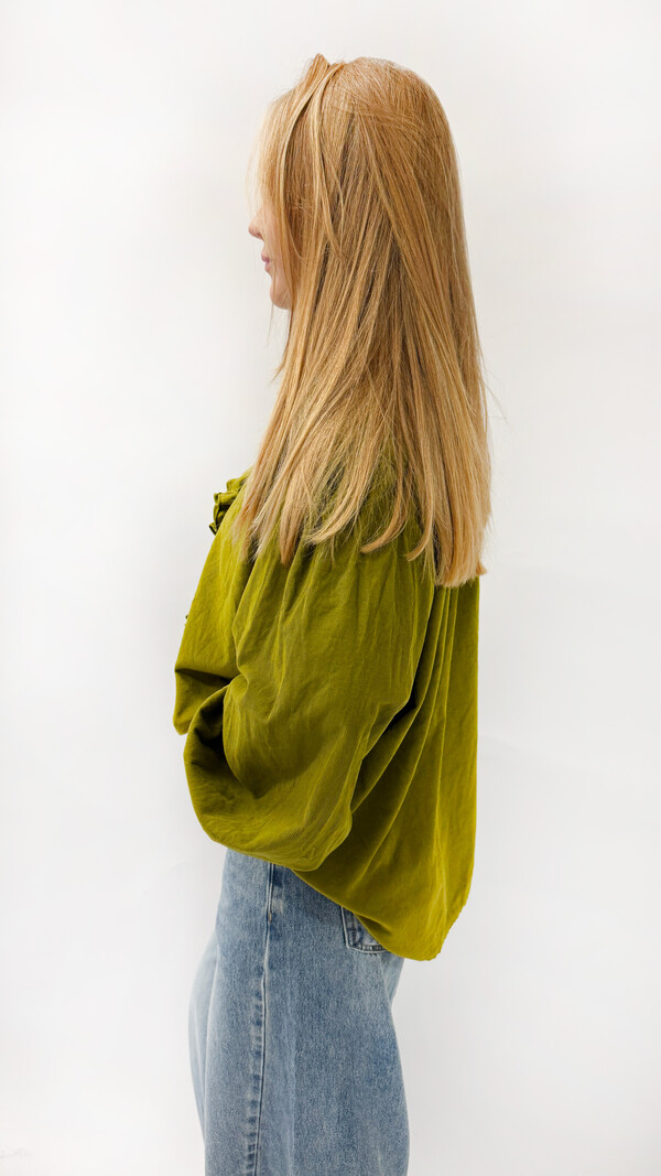 MM Mariette Corduroy Shirt Green