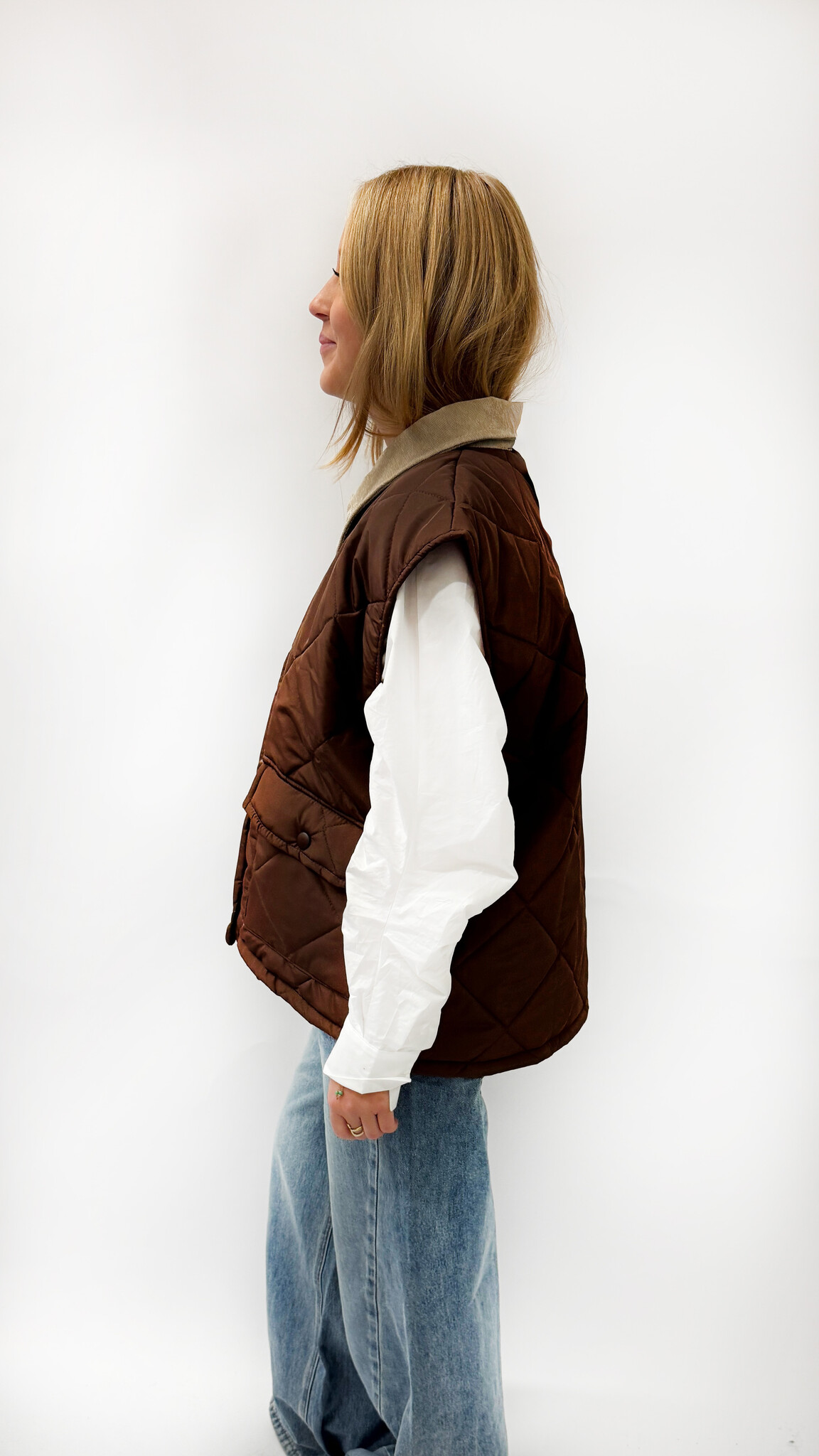 MM Lelo Jacket Brown Collar