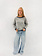 MM Copy of Oona Sweater Blue Stripes TU