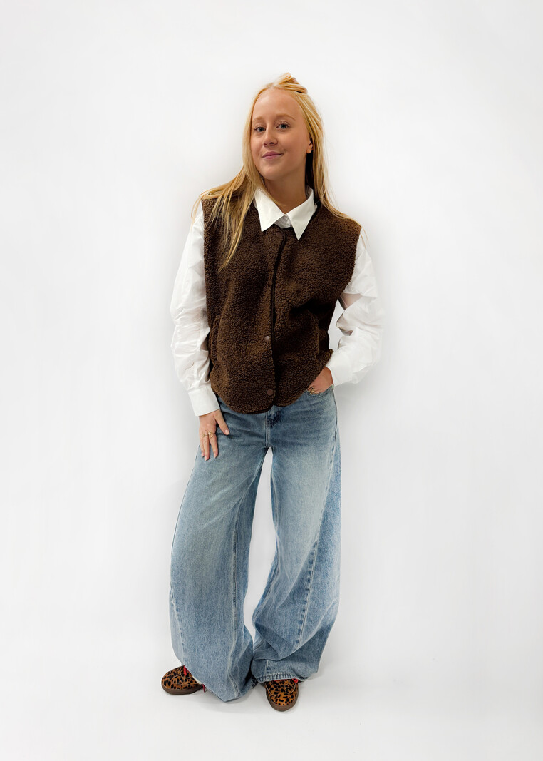 MM Olly Veste Teddy Brown