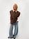 MM Lelo Jacket Brown Collar