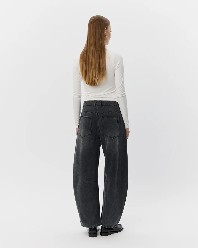 SOFIE SCHNOOR Tomar Jeans Black Balloon