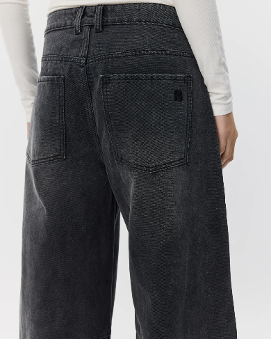 SOFIE SCHNOOR Tomar Jeans Black Balloon