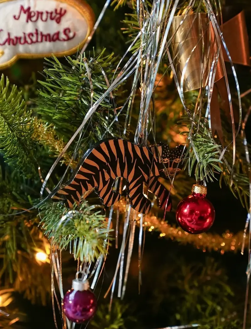 ANNA&NINA Tiger Stripe Ornament