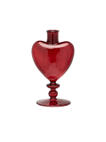 ANNA&NINA Maroon Candle Holder Red
