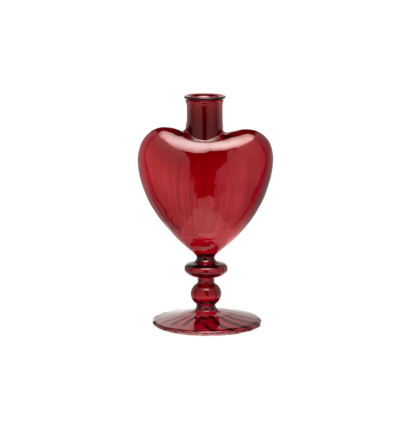ANNA&NINA Maroon Candle Holder Red
