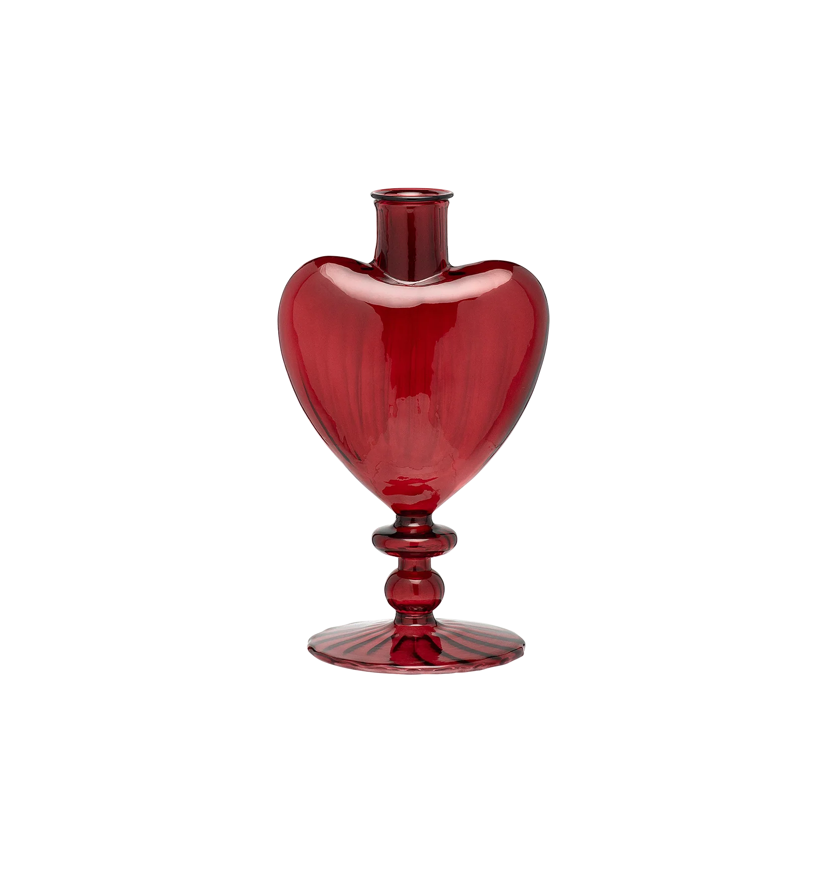 ANNA&NINA Maroon Candle Holder Red