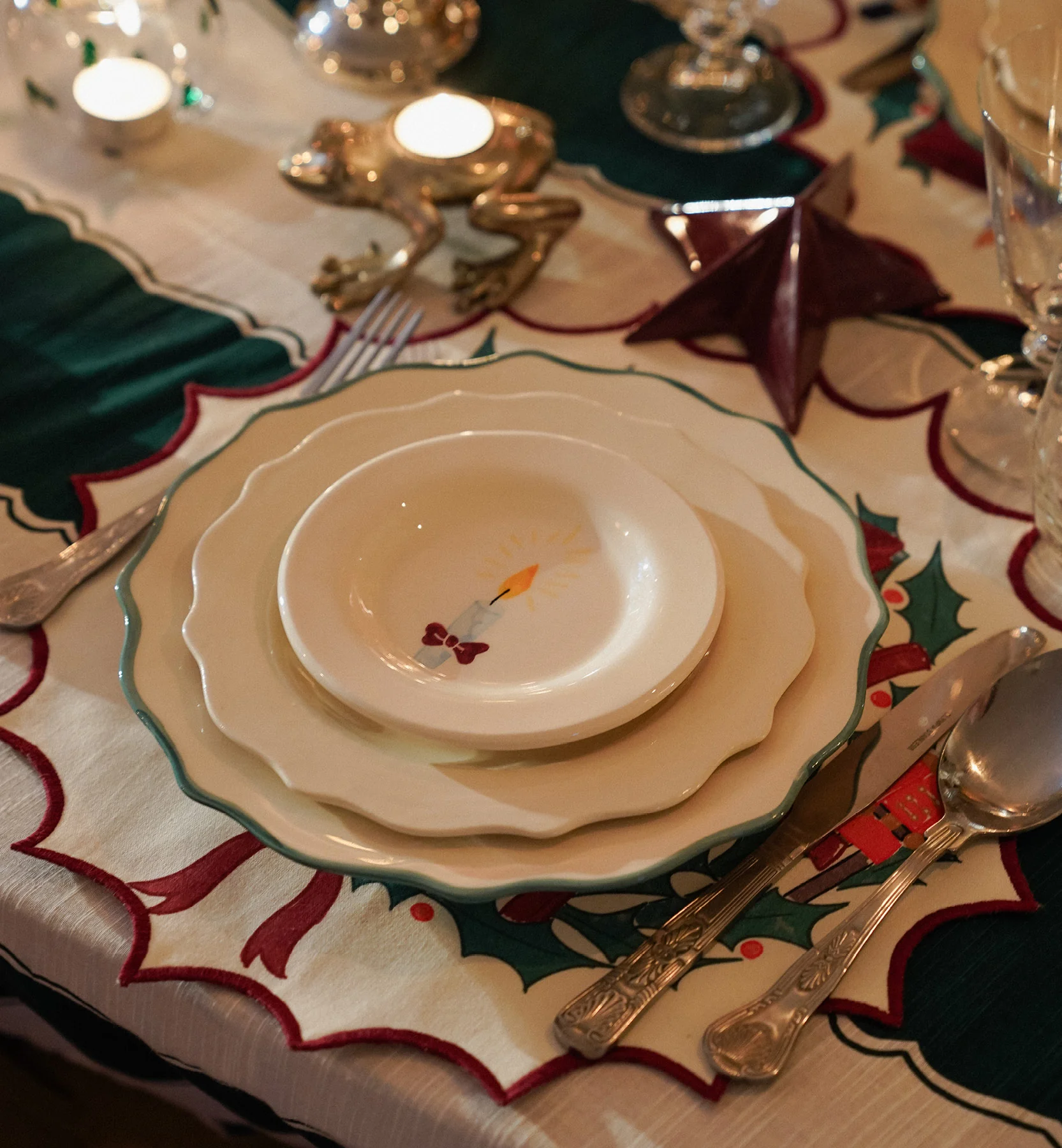 ANNA&NINA Holy Night Dessert Plate