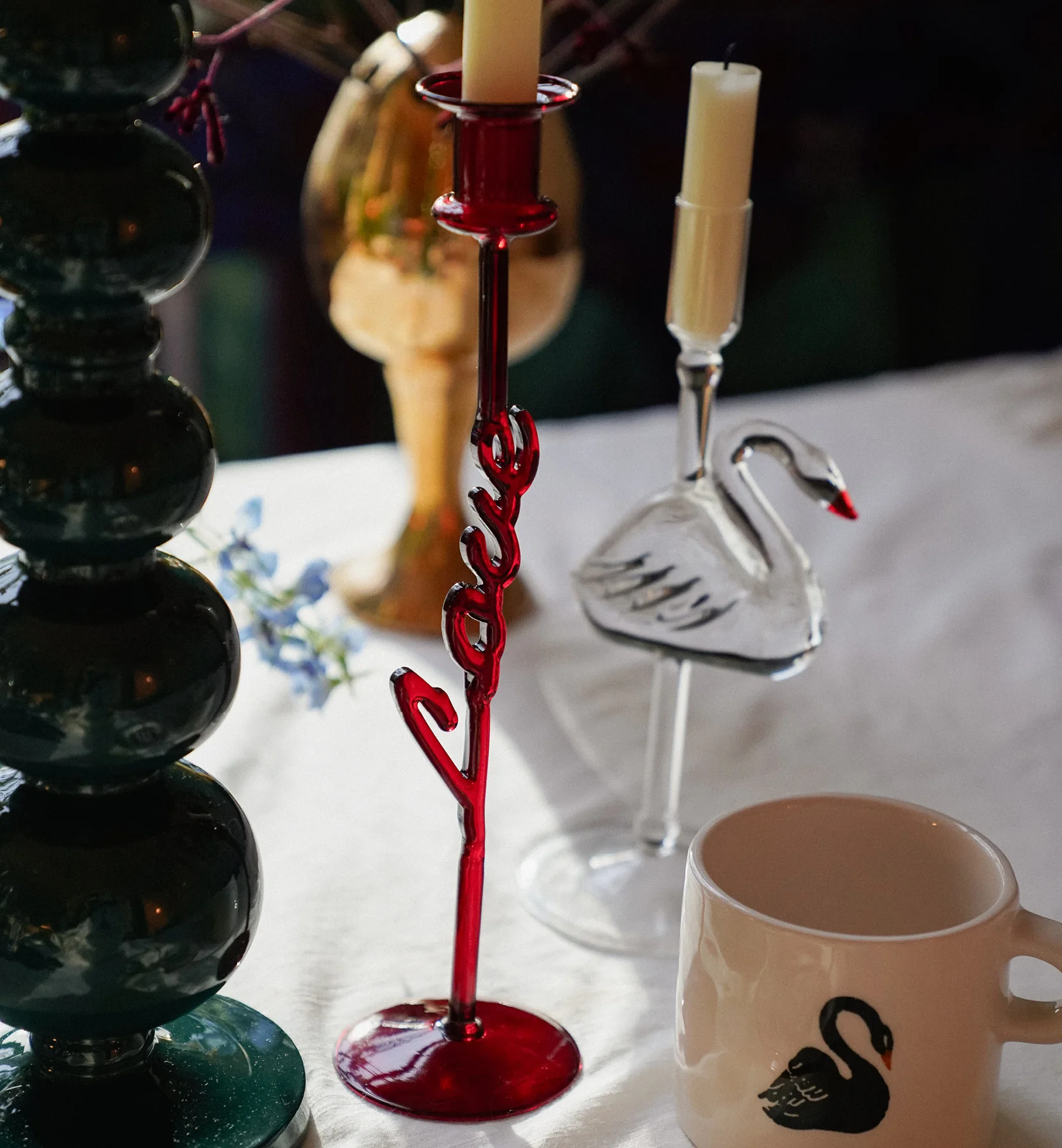 ANNA&NINA Carmine Love Candle Holder