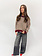 MM Lennie Sweater Stripes TU Brown