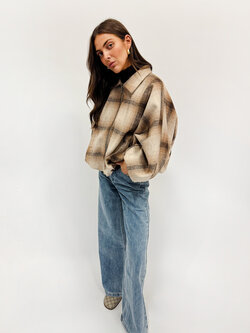 MM Viv Bomber Jacket Butterfly Brown TU