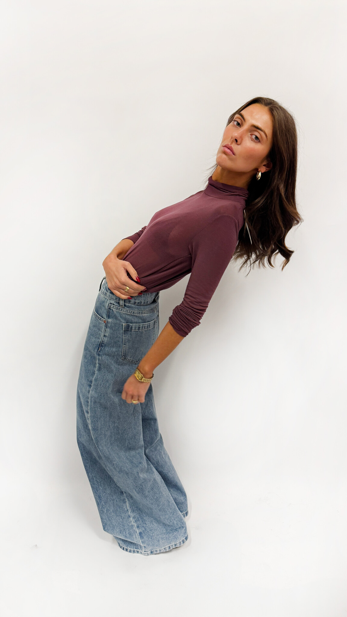 Misto Misto Cashmere Burgundy