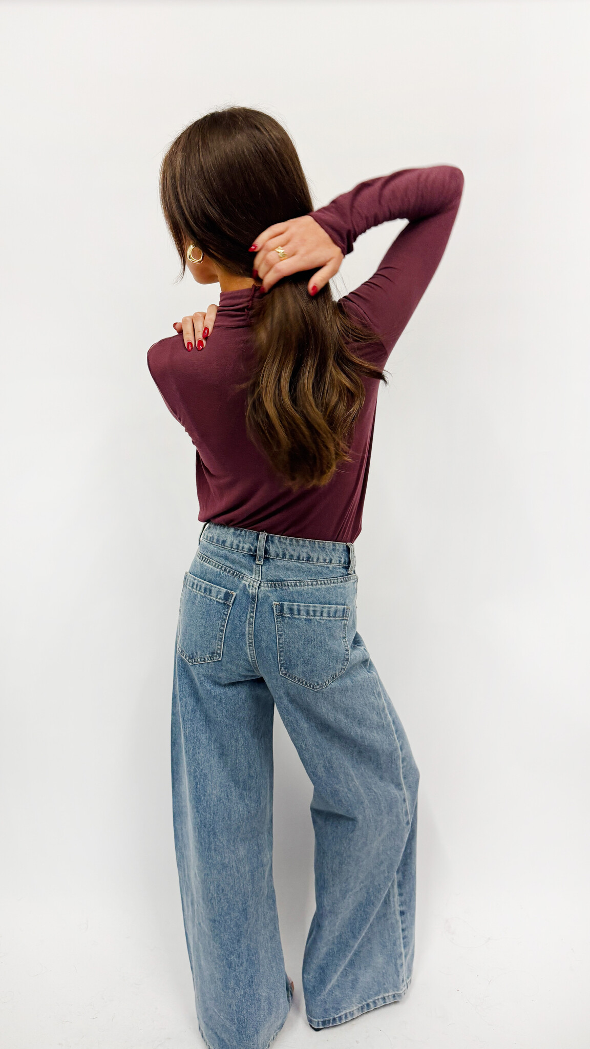 Misto Misto Cashmere Burgundy