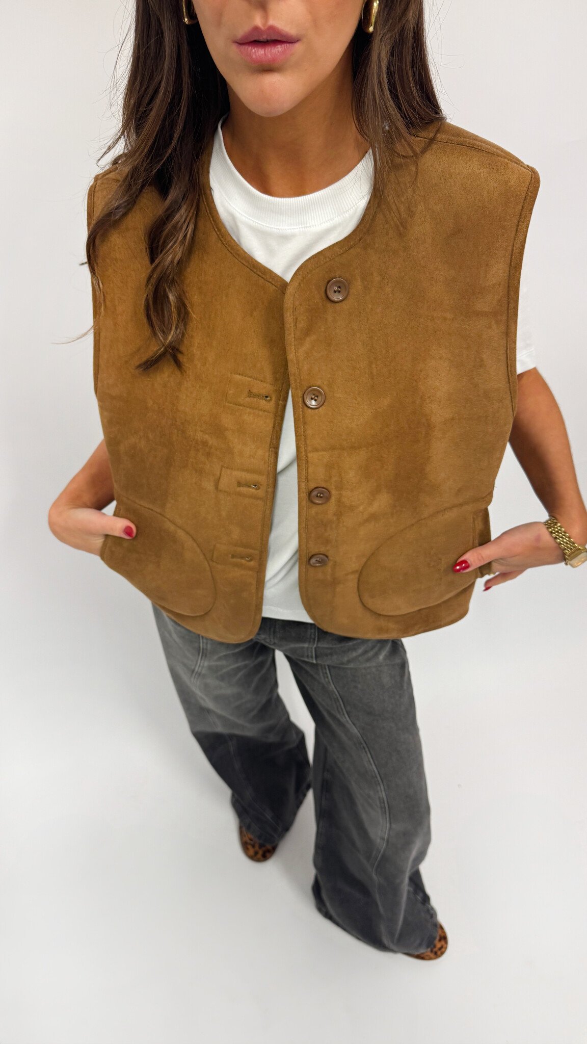 MM Revers Jacket Cognac