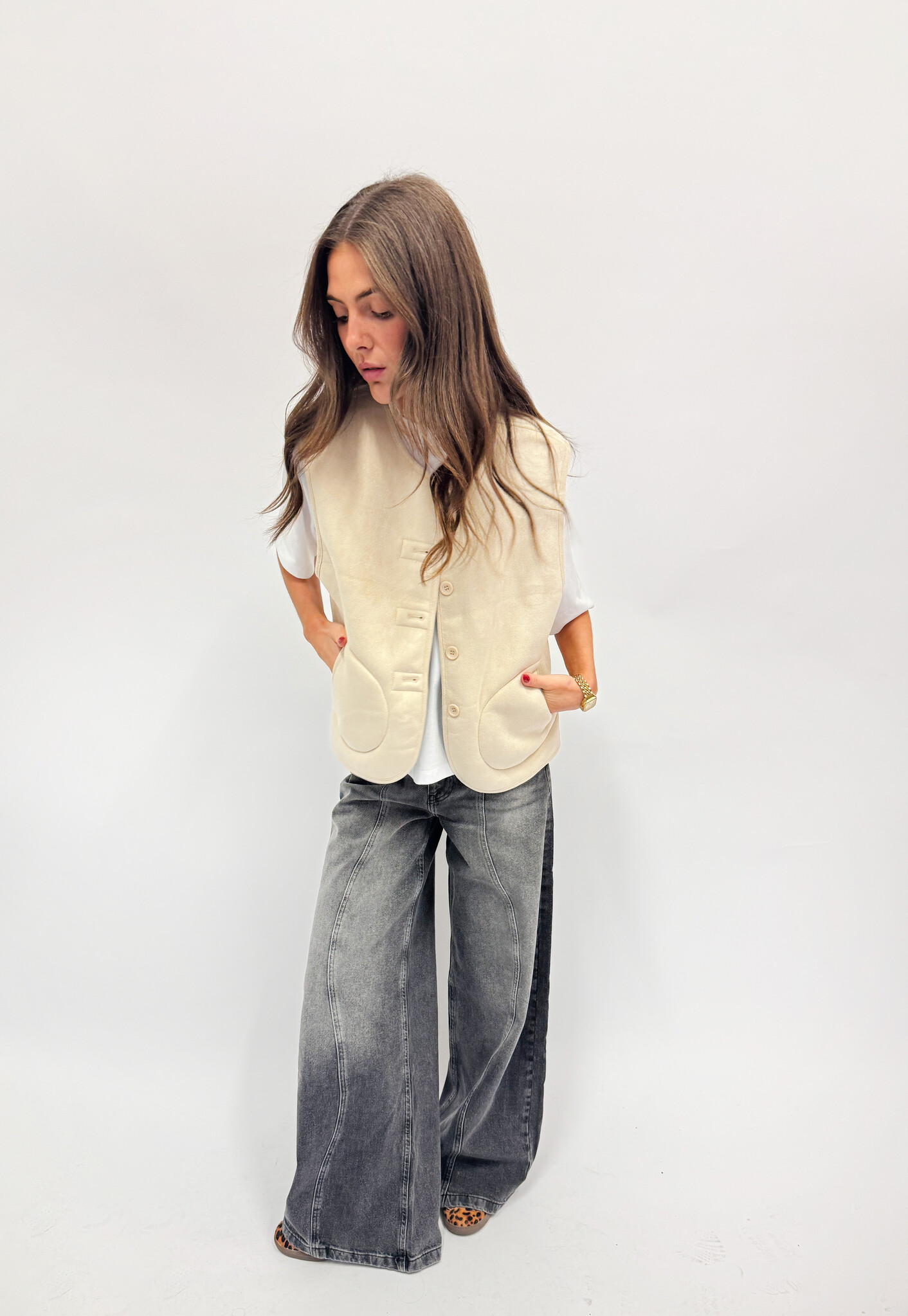 MM Revers Jacket Beige