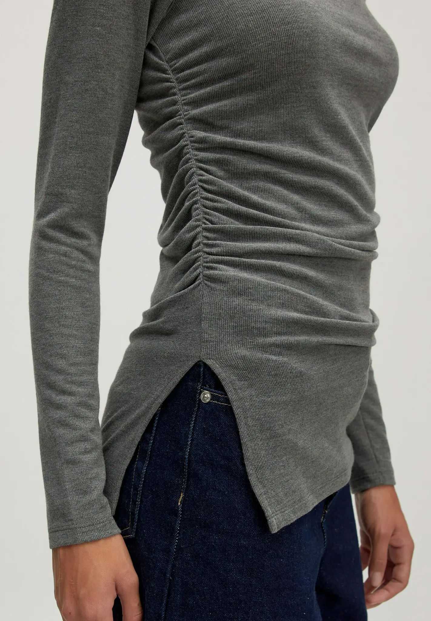 EDITED Imelda Longsleeve Dark Grey Mel