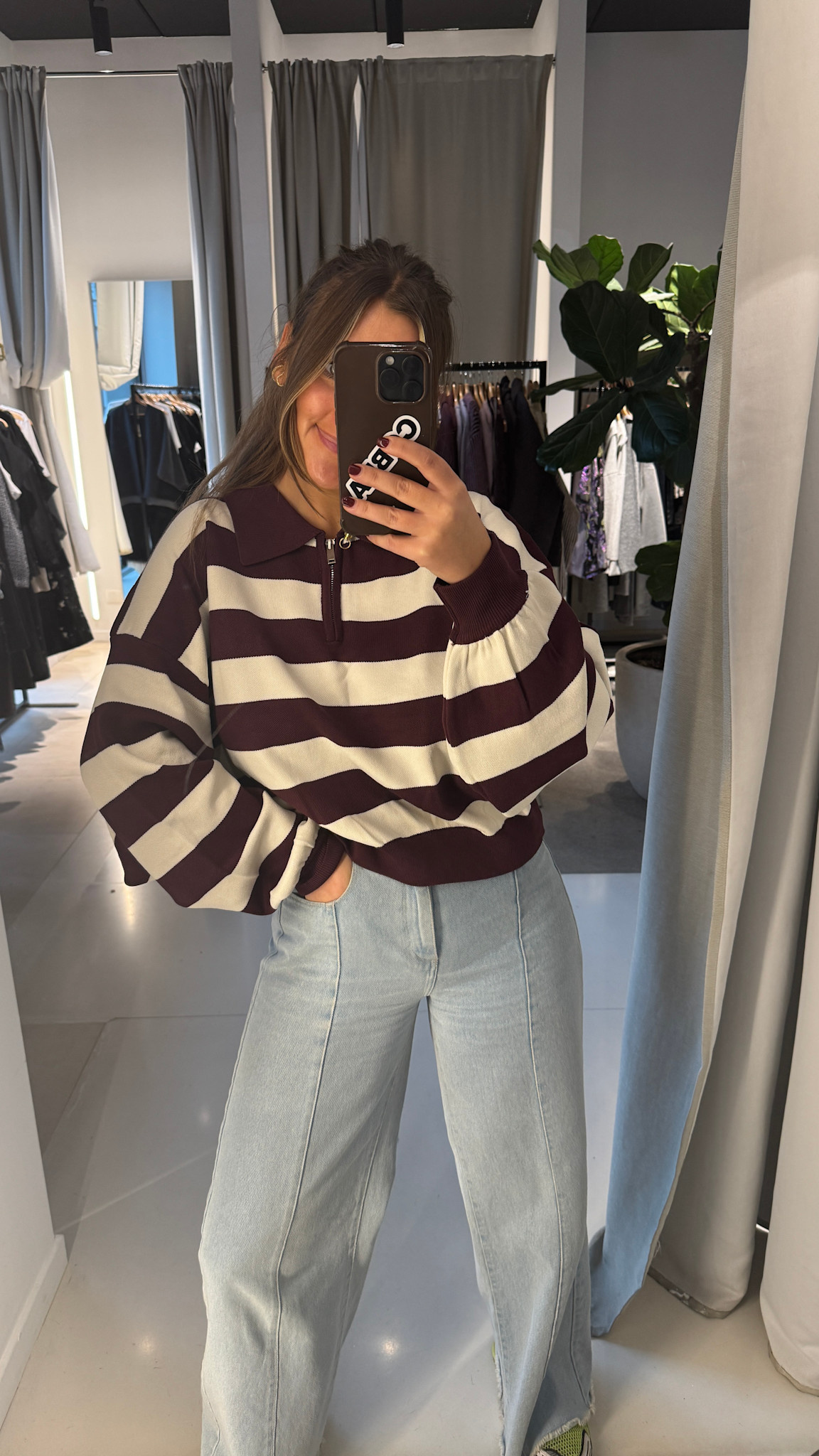 MM Rapha Polo Burgundy White