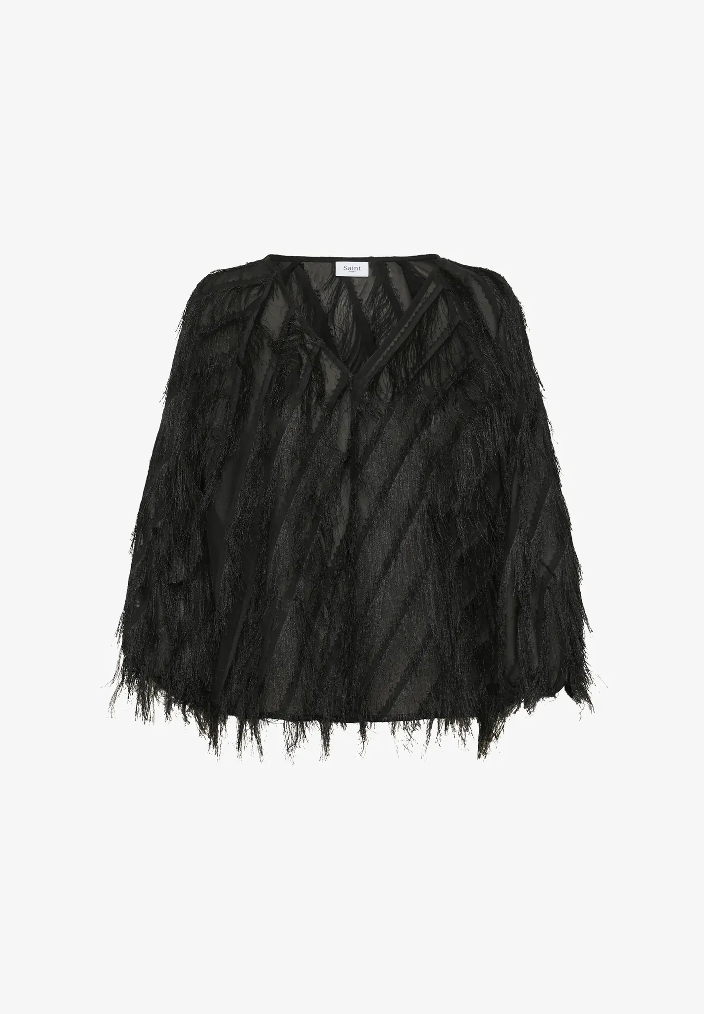 SAINT TROPEZ Nancy Blouse Black