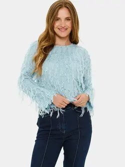 SAINT TROPEZ NinetteSZ Blouse Blue